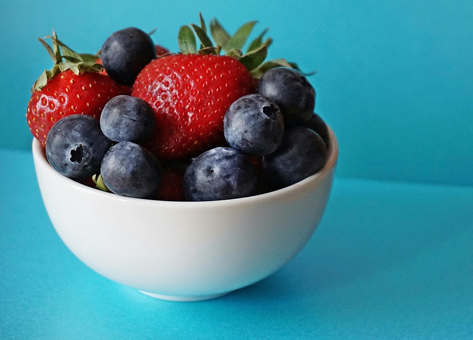 Fresh bilberries